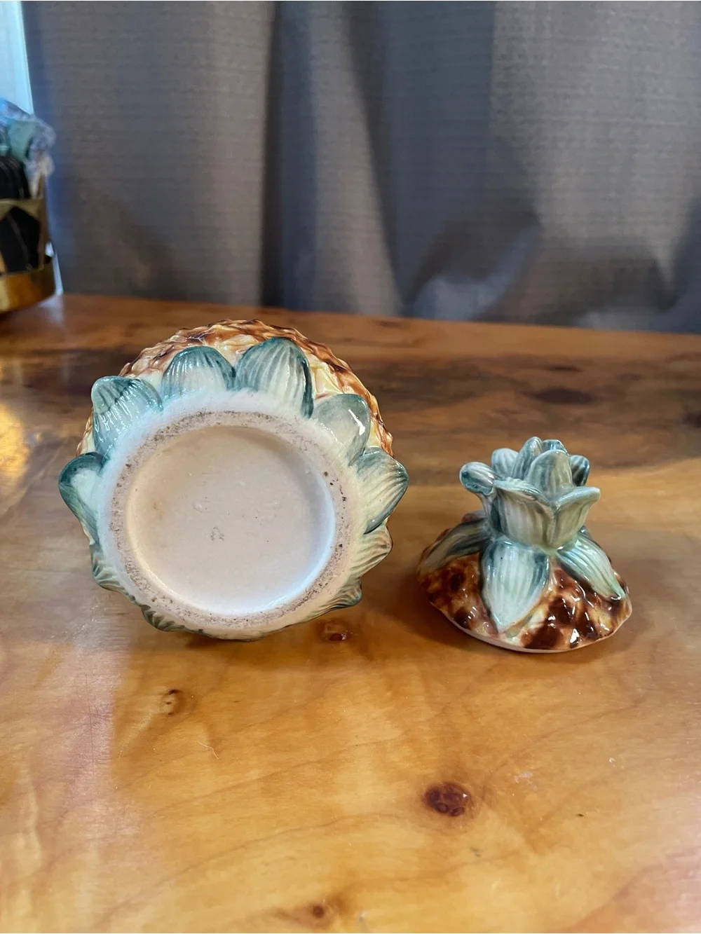 Vintage Pineapple Container - Small